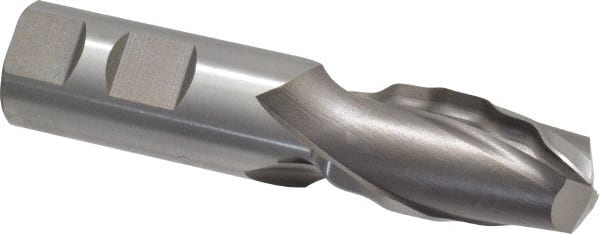 Weldon 65620-00-W 1" Diam 2-Flute 30° High Speed Steel Square Roughing & Finishing End Mill 