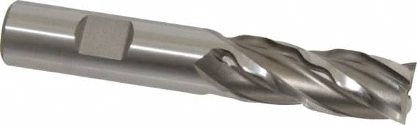 Weldon 66312-00-W 5/8" Diam 4-Flute 30° Cobalt Square Roughing & Finishing End Mill 