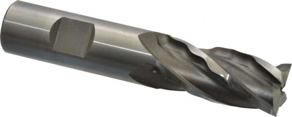 Weldon 66318-00-W 3/4" Diam 4-Flute 30° Cobalt Square Roughing & Finishing End Mill 