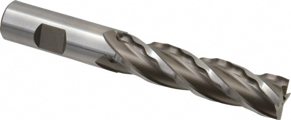 Weldon 66320-00-W 3/4" Diam 4-Flute 30° Cobalt Square Roughing & Finishing End Mill Image