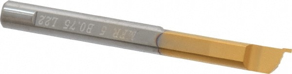 Carmex MFR5B0.75L22 Grooving Tool: Face Image