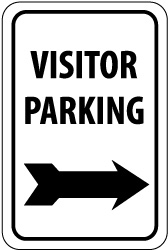 AccuformNMC - Parking Lot Sign: Rectangle, 