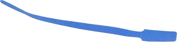 SpeedTech SW1.5X15BL-10 Cable Tie: 15" Long, Blue, Nylon & Polyethylene, Hook & Loop Strap 
