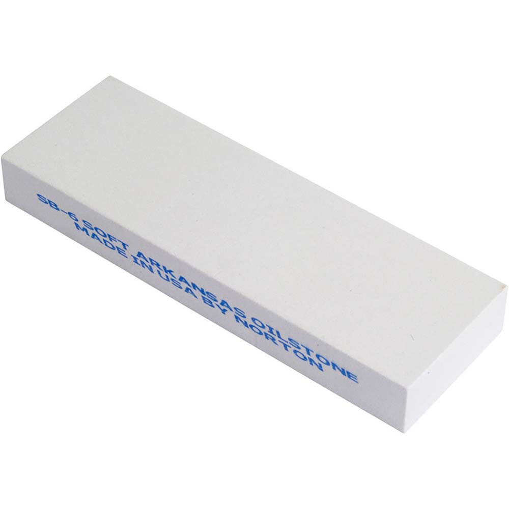 Sharpening Stone: 3/8'' Thick, Rectangle, Arkansas Stone