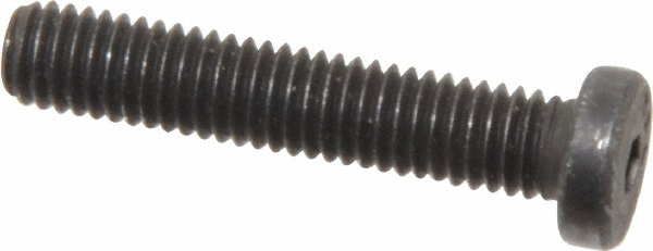 Value Collection 019131PR Low Head Socket Cap Screw: #10-32, 1" Length Under Head, Low Socket Cap Head, Hex Socket Drive, Alloy Steel, Black Oxide Finish Image