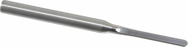 Die Drill Bit: 1/8" Dia, 130 °, Solid Carbide