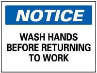 AccuformNMC - Restroom & Janitorial Sign & Housekeeping Sign Sign ...