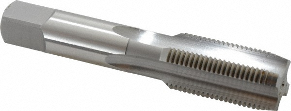 OSG 1664300 1-12 Plug LH 3B H4 Bright High Speed Steel 4-Flute Straight Flute Hand Tap Image
