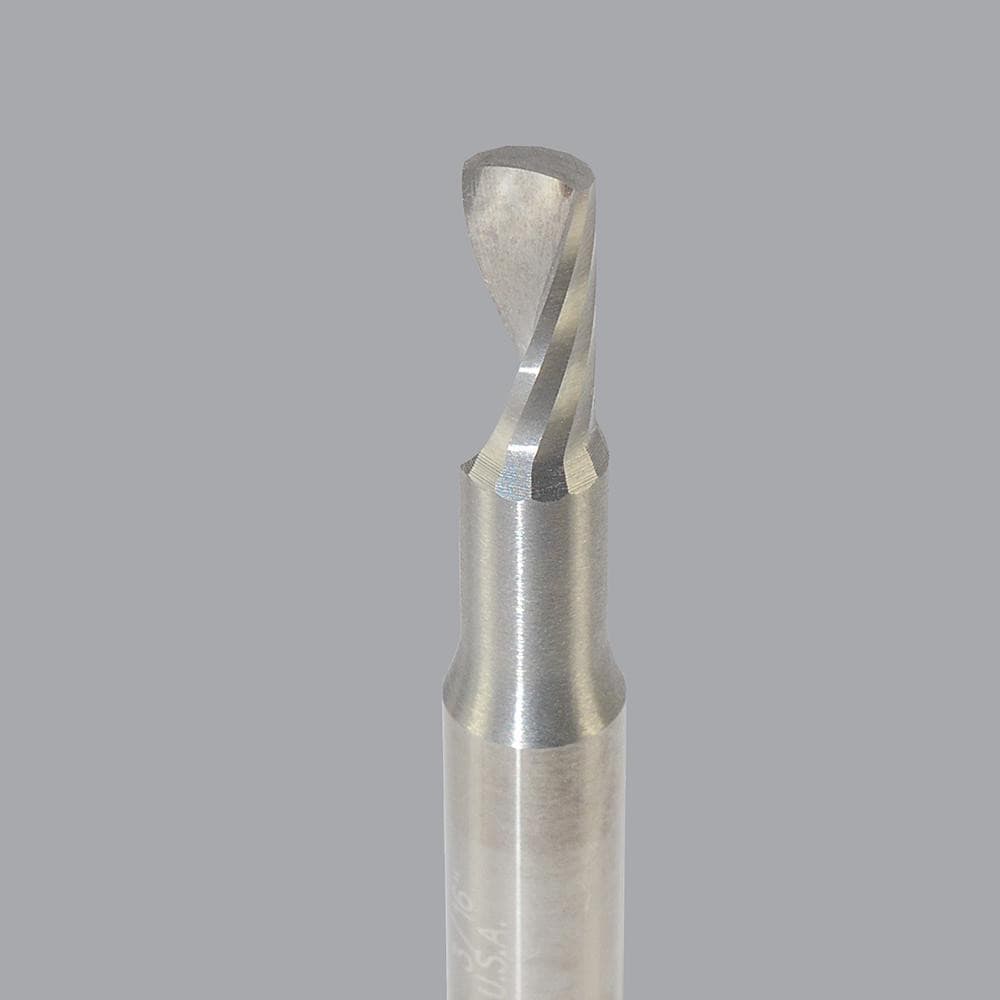 Onsrud 63-717 Spiral Router Bit: 0.1875" Dia, 0.375" LOC, 1/4" Shank Dia, Upcut Image