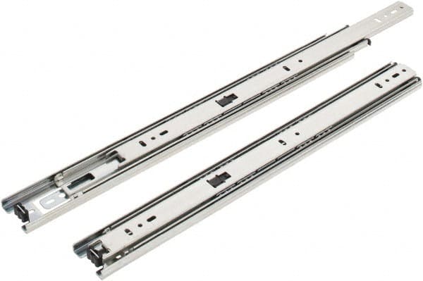 Knape & Vogt 8414P 16 16" Slide Length, 16" Travel Length, Steel Precision Drawer Slide 