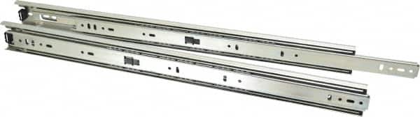 Knape & Vogt 8414P 20 20" Slide Length, 20" Travel Length, Steel Precision Drawer Slide 