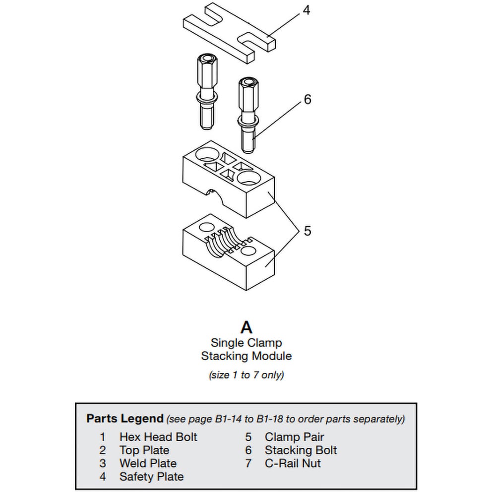 1 Inch Plastic Pipe Clamp