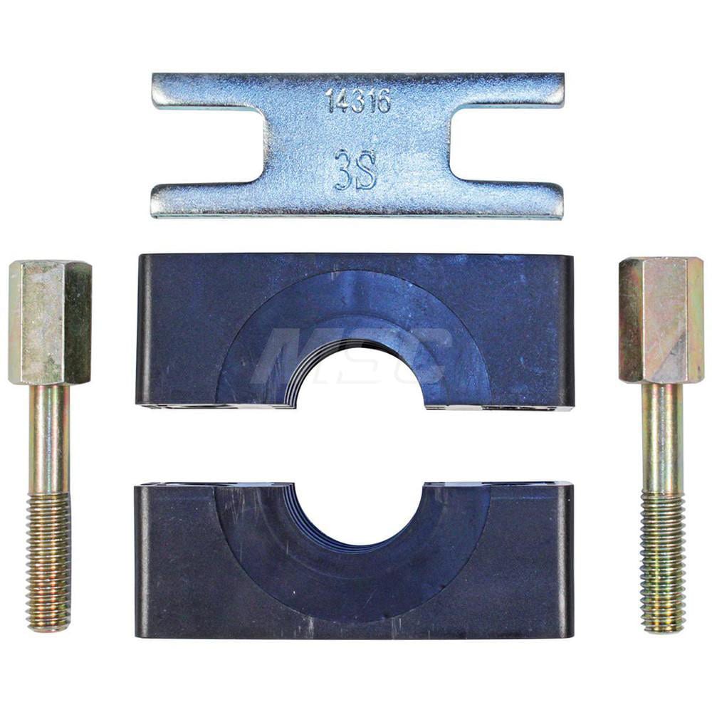 Polypropylene Heavy Duty Vibration Control Clamp for 1-1/4" Pipe