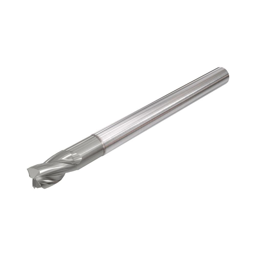 Iscar 5620945 Corner Chamfer End Mill: 0.375" Dia, 0.437" LOC, 3 Flute, Solid Carbide 