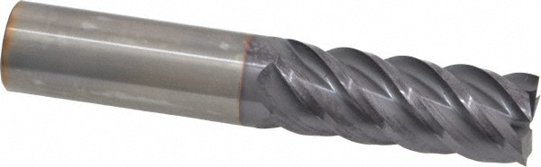 3//4/" 5 FLUTE SINGLE END TiAlN CARBIDE END MILL 3//4/" X 3//4/" X 1-5//8/" X 4/"