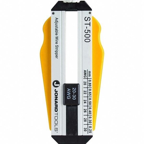 Wire Stripper: 30 AWG to 20 AWG Max Capacity