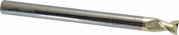 Accupro 25050010NS06C5 Square End Mill: 1/2 Dia, 5/8 LOC, 1/2 Shank Dia, 6 OAL, 2 Flutes, Solid Carbide 