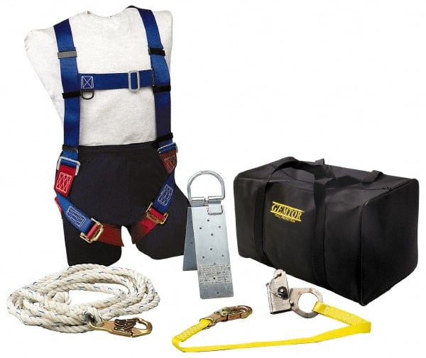 Gemtor RAMUK1 Universal Size, 300 Lb. Capacity,  Polyester Roofer Fall Protection Kit 