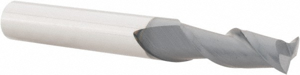 12181361 Square End Mill: 9/32 Dia, 3/4 LOC, 5/16 Shank Dia, 2-1/2 OAL, 2 Flutes, Solid Carbide  