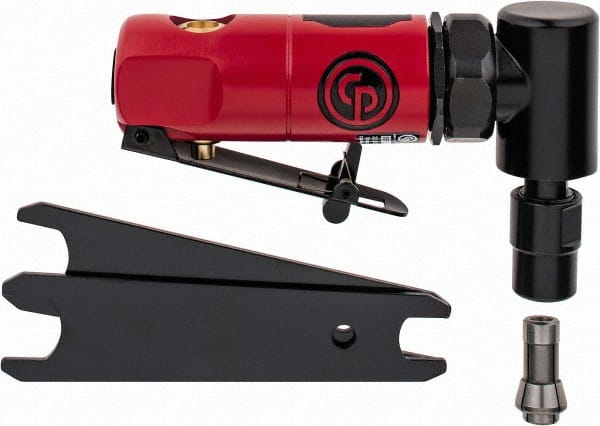 Chicago Pneumatic CP875 1/4-Inch 90 Degree Angled Air Die Grinder New Free Ship 