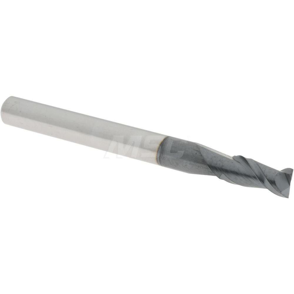 Accupro 12181604 Square End Mill: 11/64 Dia, 3/8 LOC, 3/16 Shank Dia, 2 OAL, 2 Flutes, Solid Carbide Image