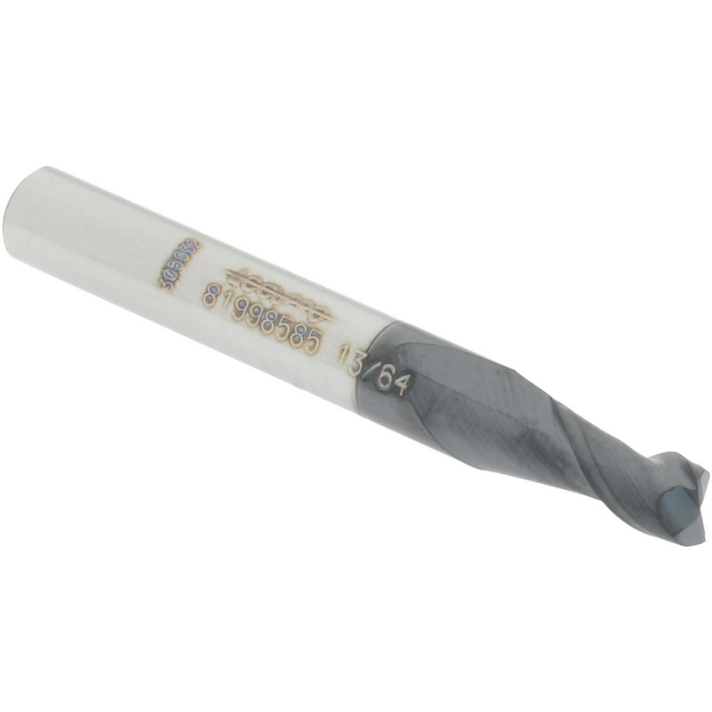 Accupro 12181619 Square End Mill: 13/64 Dia, 3/8 LOC, 1/4 Shank Dia, 2 OAL, 2 Flutes, Solid Carbide Image