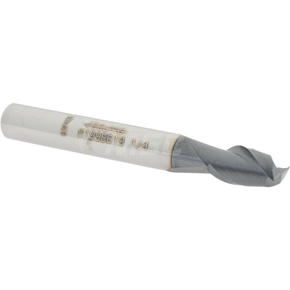 Accupro - Square End Mill: 1/4