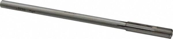 Made in USA 24003770 Chucking Reamer: 0.377" Dia, 7" OAL, 1-3/4" Flute Length, Straight Shank, Solid Carbide Image