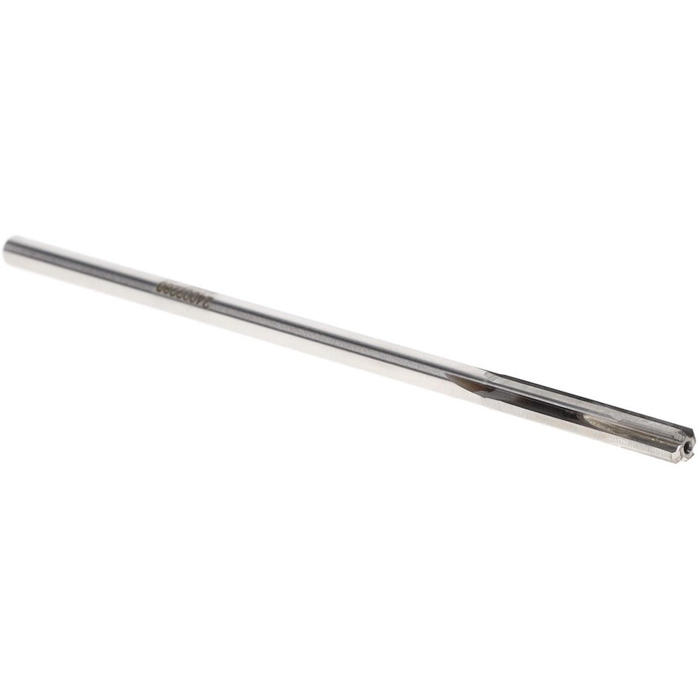 Made in USA 24002280 Chucking Reamer: #1, 6" OAL, 1-1/2" Flute Length, Straight Flute, Straight Shank, Solid Carbide Image