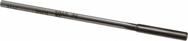 Made in USA 24002040 Chucking Reamer: 0.204" Dia, 4-1/2" OAL, 1-1/8" Flute Length, Straight Shank, Solid Carbide Image