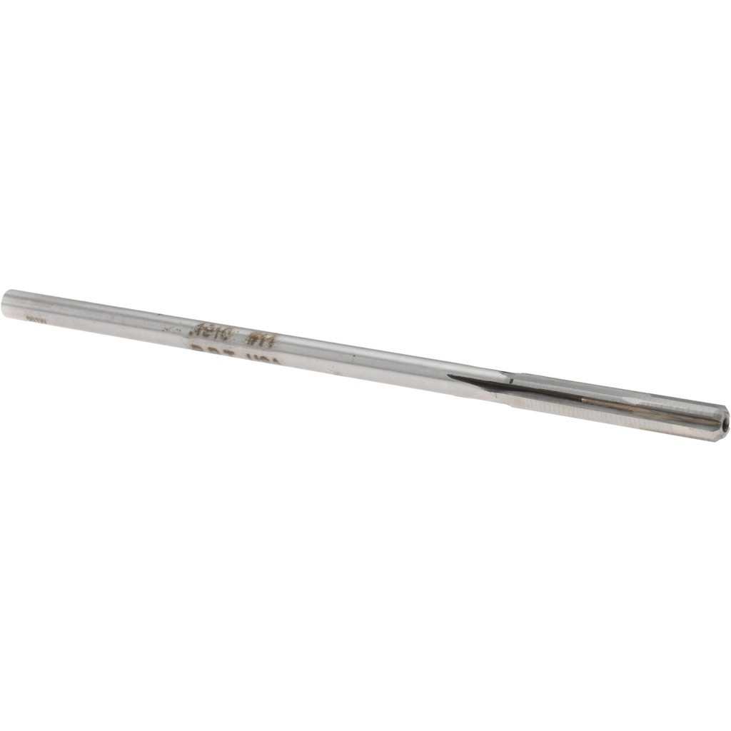 Made in USA 24001910 Chucking Reamer: 0.191" Dia, 4-1/2" OAL, 1-1/8" Flute Length, Straight Shank, Solid Carbide Image