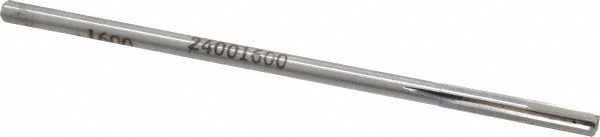 Made in USA 24001600 Chucking Reamer: 0.16" Dia, 4" OAL, 1" Flute Length, Straight Shank, Solid Carbide Image