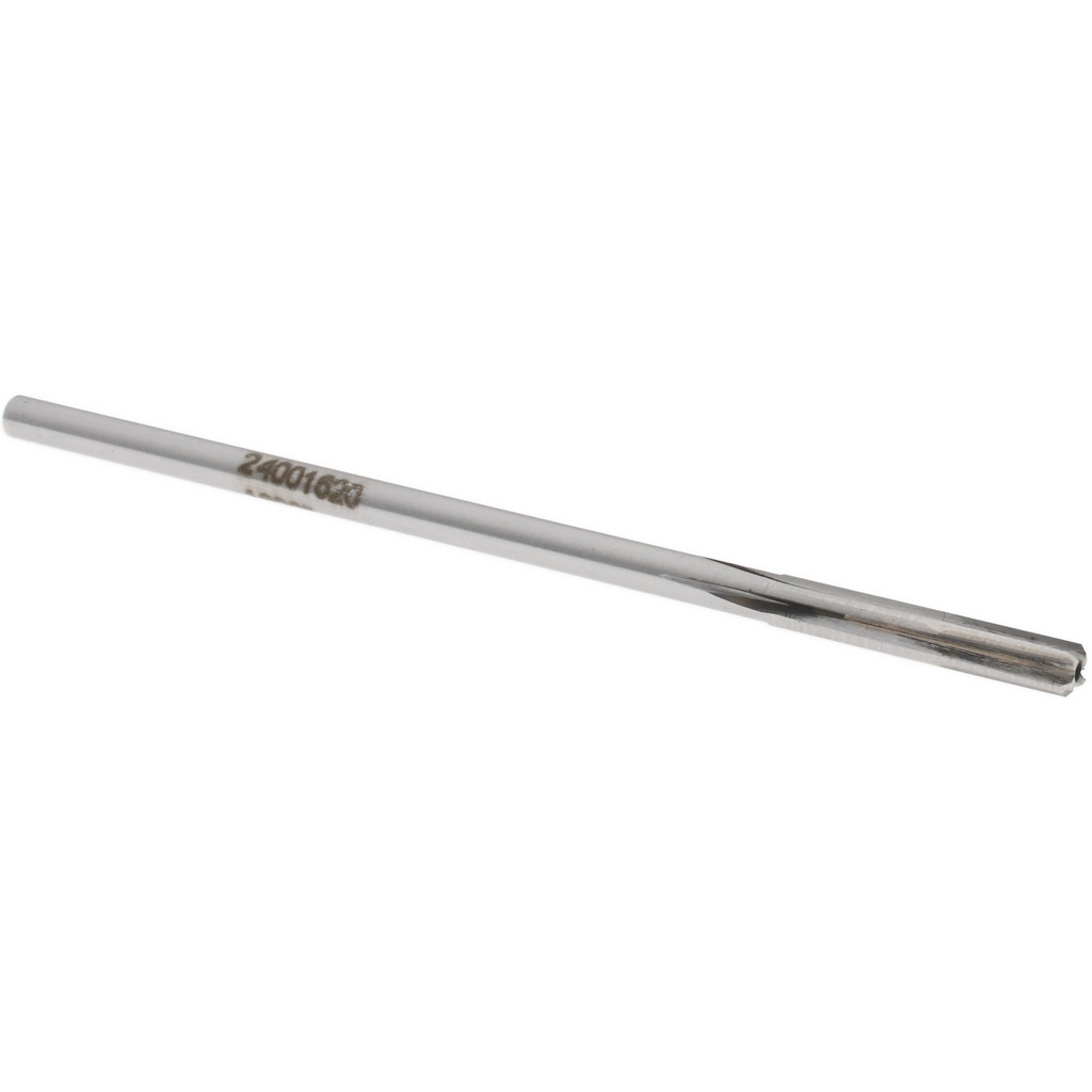 Made in USA 24001620 Chucking Reamer: 0.162" Dia, 4" OAL, 1" Flute Length, Straight Shank, Solid Carbide Image