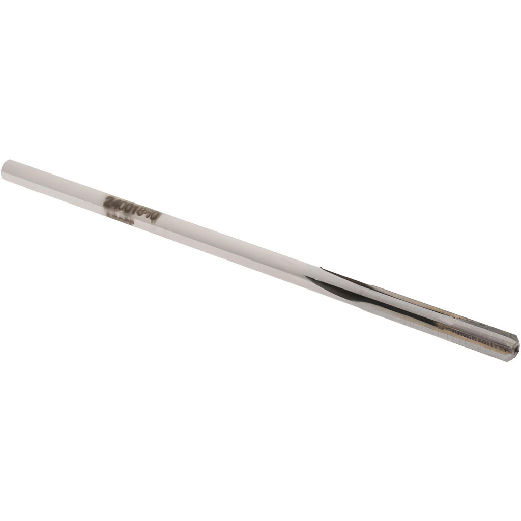 Made in USA 24001860 Chucking Reamer: 0.186" Dia, 4-1/2" OAL, 1-1/8" Flute Length, Straight Shank, Solid Carbide Image