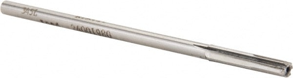 Made in USA 24001980 Chucking Reamer: 0.198" Dia, 4-1/2" OAL, 1-1/8" Flute Length, Straight Shank, Solid Carbide Image