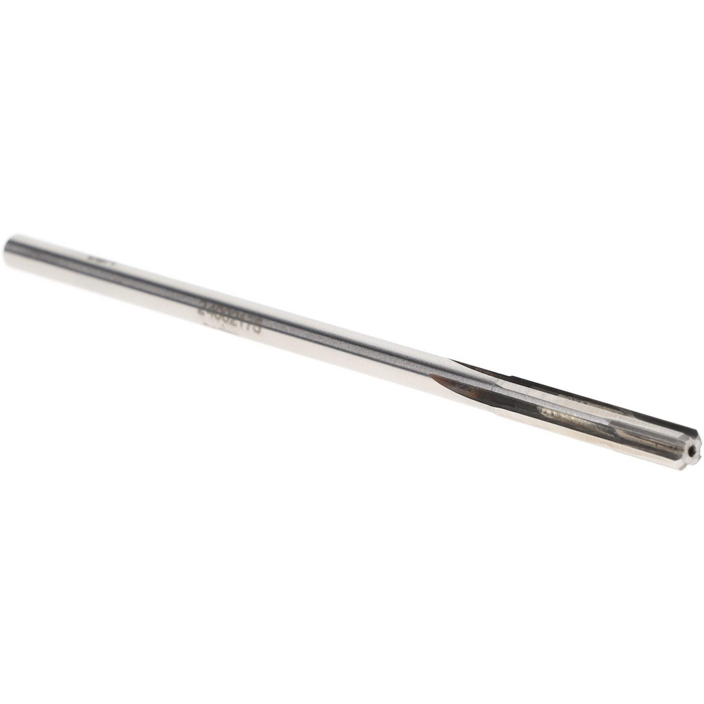 Made in USA 24002175 Chucking Reamer: 0.2175" Dia, 5" OAL, 1-1/4" Flute Length, Straight Shank, Solid Carbide Image