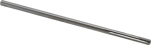 Made in USA 24002240 Chucking Reamer: 0.224" Dia, 6" OAL, 1-1/2" Flute Length, Straight Shank, Solid Carbide Image