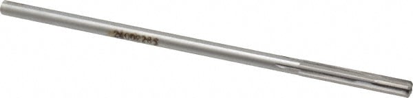 Made in USA 24002285 Chucking Reamer: 0.2285" Dia, 6" OAL, 1-1/2" Flute Length, Straight Shank, Solid Carbide Image