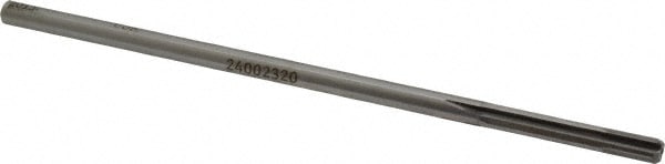 Made in USA 24002320 Chucking Reamer: 0.232" Dia, 6" OAL, 1-1/2" Flute Length, Straight Shank, Solid Carbide Image