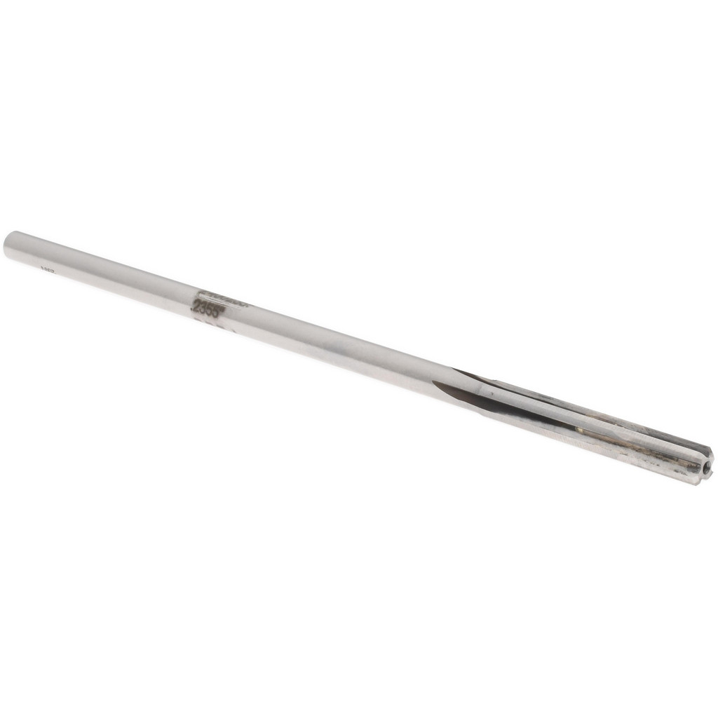 Made in USA 24002355 Chucking Reamer: 0.2355" Dia, 6" OAL, 1-1/2" Flute Length, Straight Shank, Solid Carbide Image