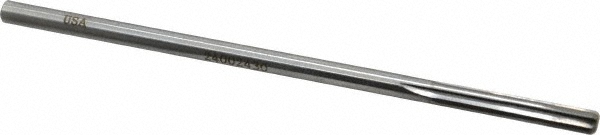 Made in USA 24002430 Chucking Reamer: 0.243" Dia, 6" OAL, 1-1/2" Flute Length, Straight Shank, Solid Carbide Image