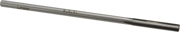 Made in USA 24002505 Chucking Reamer: 0.2505" Dia, 6" OAL, 1-1/2" Flute Length, Straight Shank, Solid Carbide Image