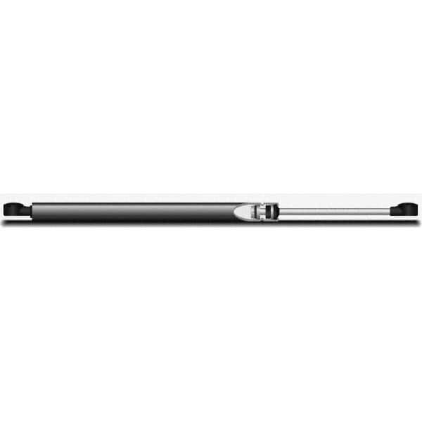 Guden STS24-090-C Fixed Force Gas Spring: 0.315" Rod Dia, 0.71" Tube Dia, 90 lb Capacity 