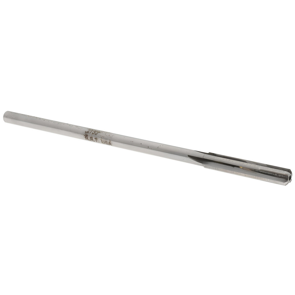 Made in USA 24002730 Chucking Reamer: 0.273" Dia, 6" OAL, 1-1/2" Flute Length, Straight Shank, Solid Carbide Image
