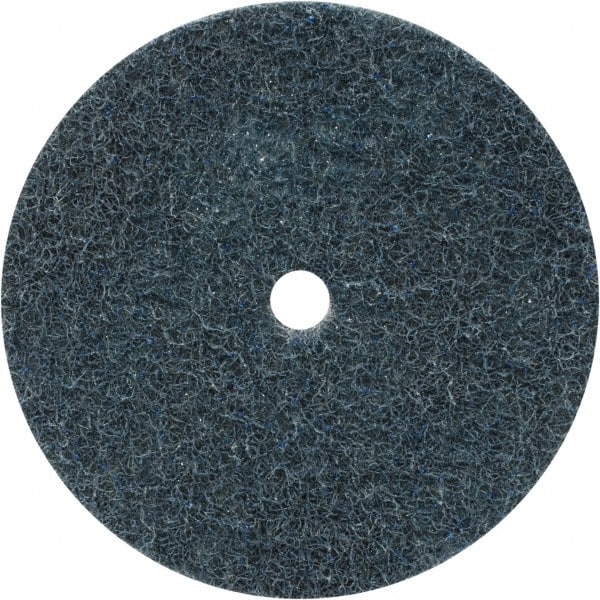 Deburring Disc: 4-1/2" Dia, 7/16" Hole, Fine Grade, Aluminum Oxide
