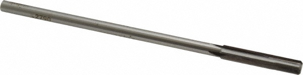 Made in USA 24002790 Chucking Reamer: 0.279" Dia, 6" OAL, 1-1/2" Flute Length, Straight Shank, Solid Carbide Image