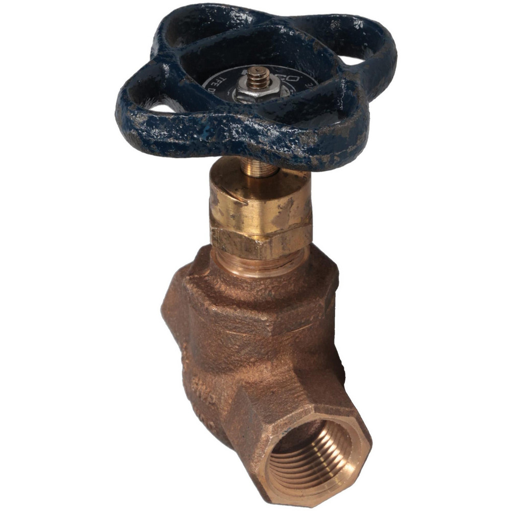 Photos - Nail / Screw / Fastener NIBCO 1/2" Pipe, Threaded Ends, Bronze Integral Globe Valve - PTFE Disc, Screw-In Bonnet, 200 psi WOG, 125 psi WSP, Class 12