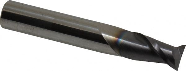Of Cut 2-Flute 5/16 Shank Dia End Mill Solid Carbide 19/64 Dia 