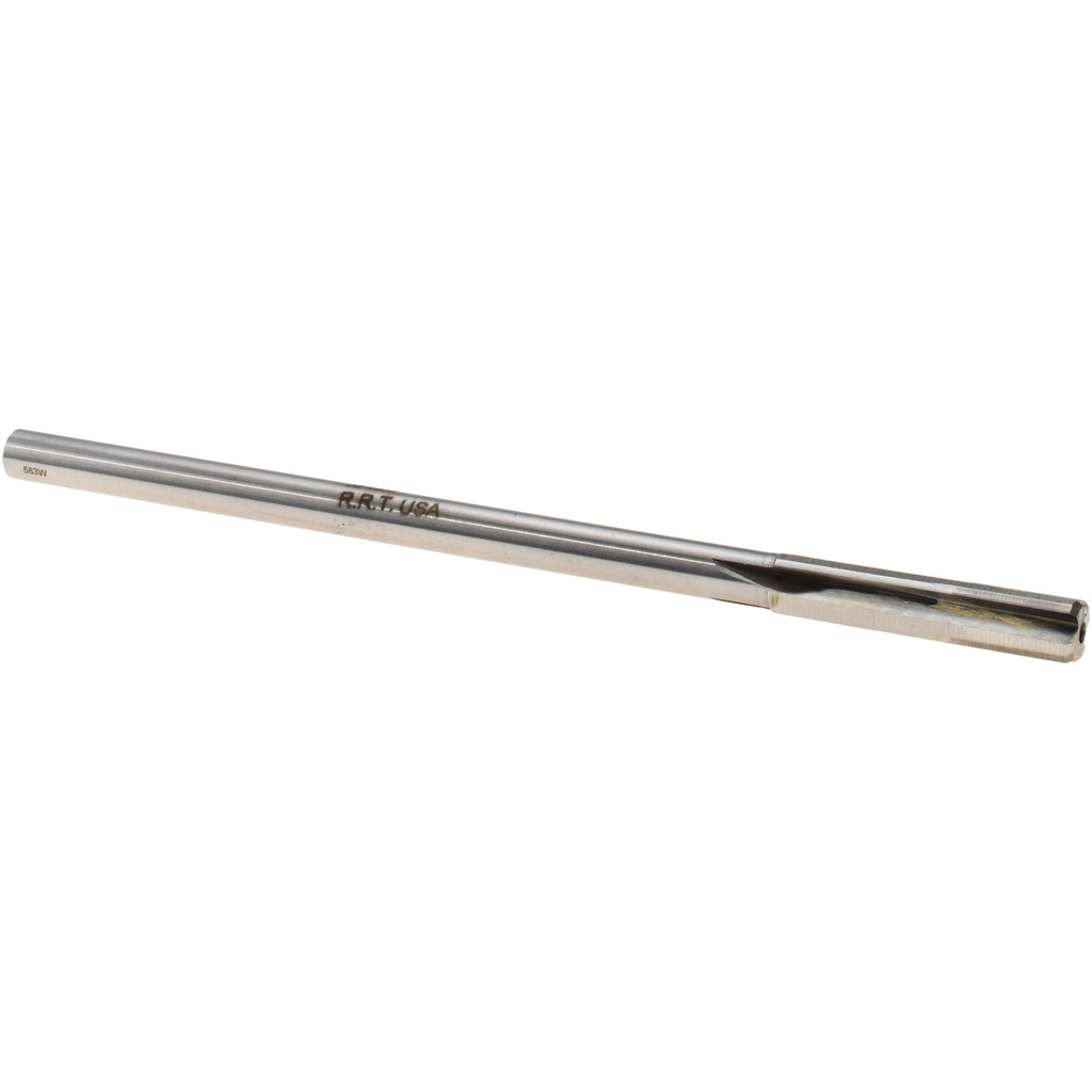 Made in USA 24003420 Chucking Reamer: 0.342" Dia, 6" OAL, 1-1/2" Flute Length, Straight Shank, Solid Carbide Image