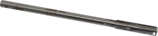 Made in USA 24003440 Chucking Reamer: 0.344" Dia, 6" OAL, 1-1/2" Flute Length, Straight Shank, Solid Carbide Image